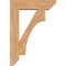 Ekena Millwork Westlake Slat Smooth Bracket w/ Offset Brace, Western Red Cedar, 7 1/2"W x 28"D x 40"H BKT0806X28X40WTL06SWR - alternate 4